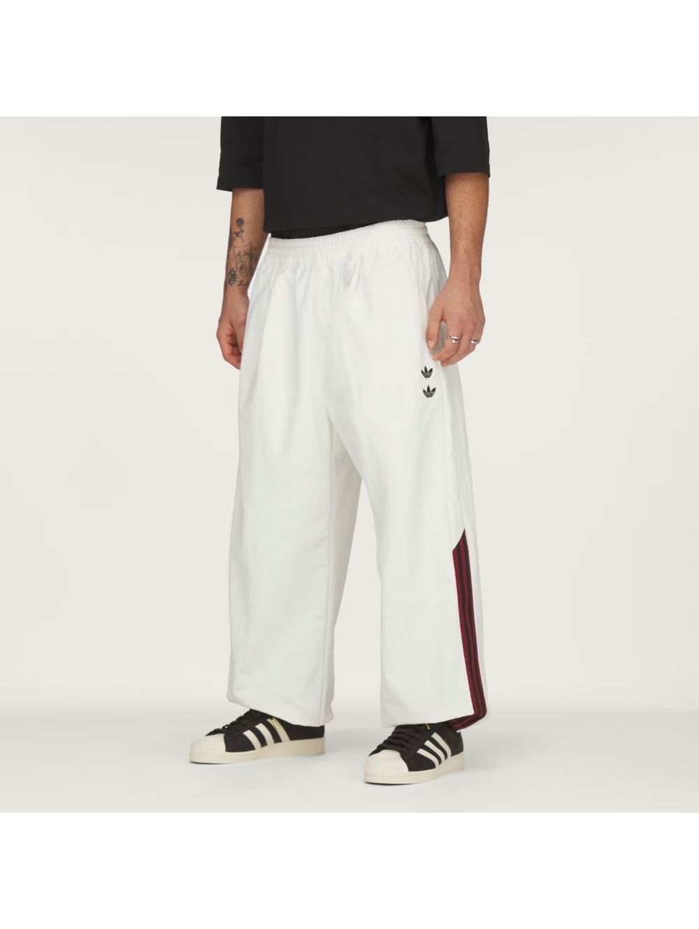 Adidas Originals x Willy Chavarria WC Woven Track Pant Off White Size L NWT